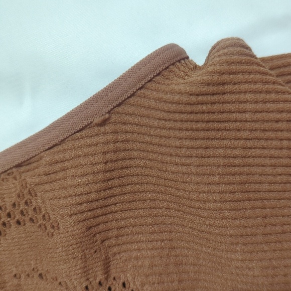 NWT Out From Under Sleeveless Cutout Top, Color Brown Size XS/S - Picture 9 of 15